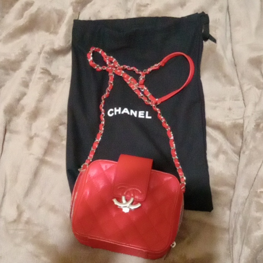 Chanel mini camera bag